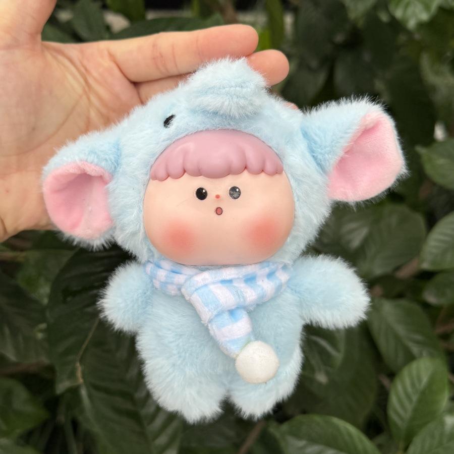 Super Cute Vinyl Fruit Cub Cute Pet Plush Doll Pendant Bag Keychain Pendant