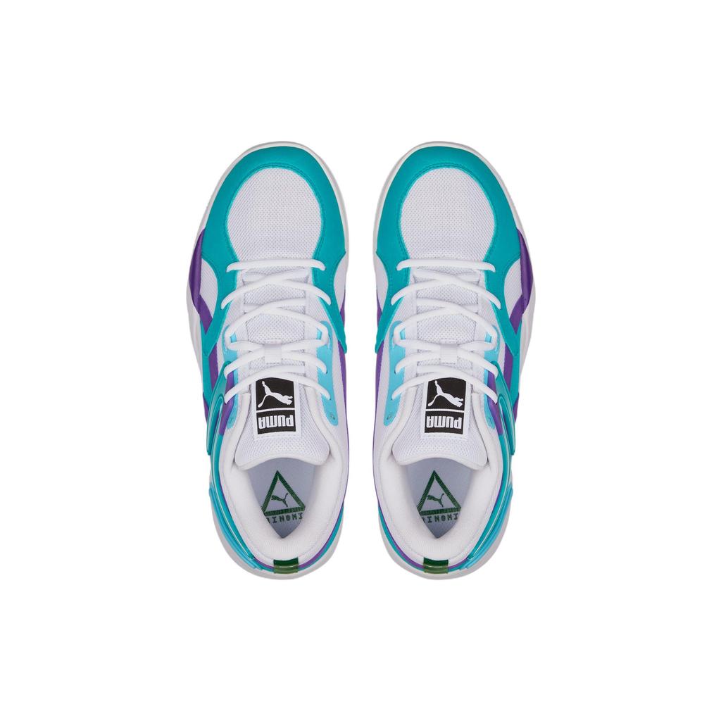 Puma TRC Blaze Court White Deep Aqua Men Sneakers 376582-17