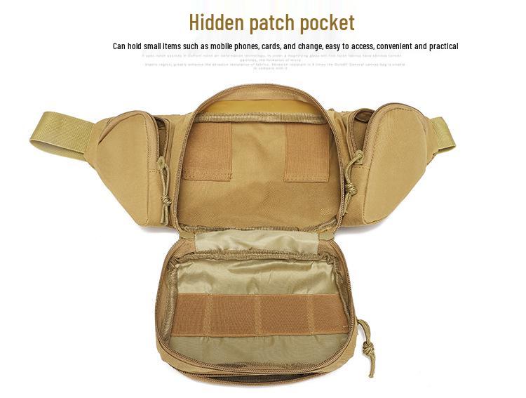 Multi-Function Tactical Waist & Shoulder Bag for Outdoor Sports & Cycling