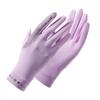 Thin Sunscreen Gloves Elastic Cycling Driving Gloves Fashion Sun Protection Gloves  Running Sports