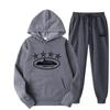 Conjunto de Sudadera con Capucha Trendy Streetwear Unisex Corteiz - Estilo Hip Hop Skate para Mujeres y Hombres