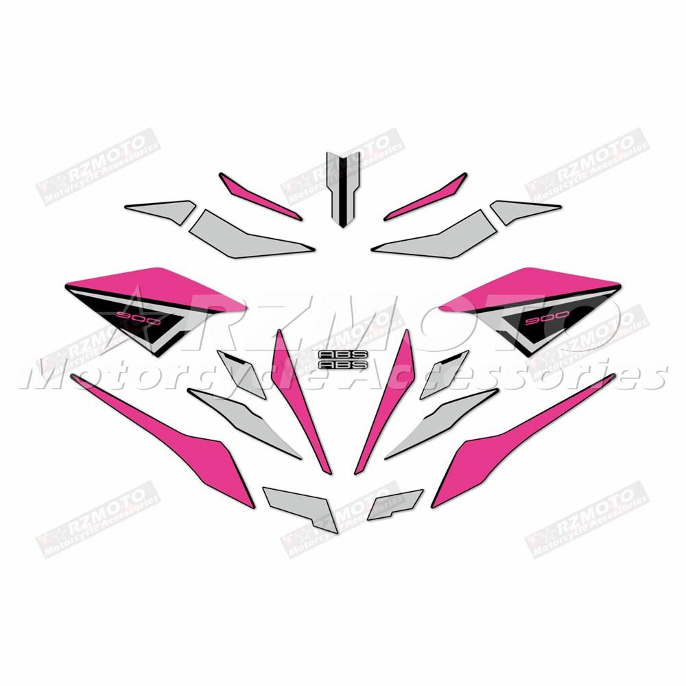For Z900 Motorcycle Stickers Body Racing Decoration Fuel Tank Fairing Windshield Helmet Reflective Anti-Water Stickers