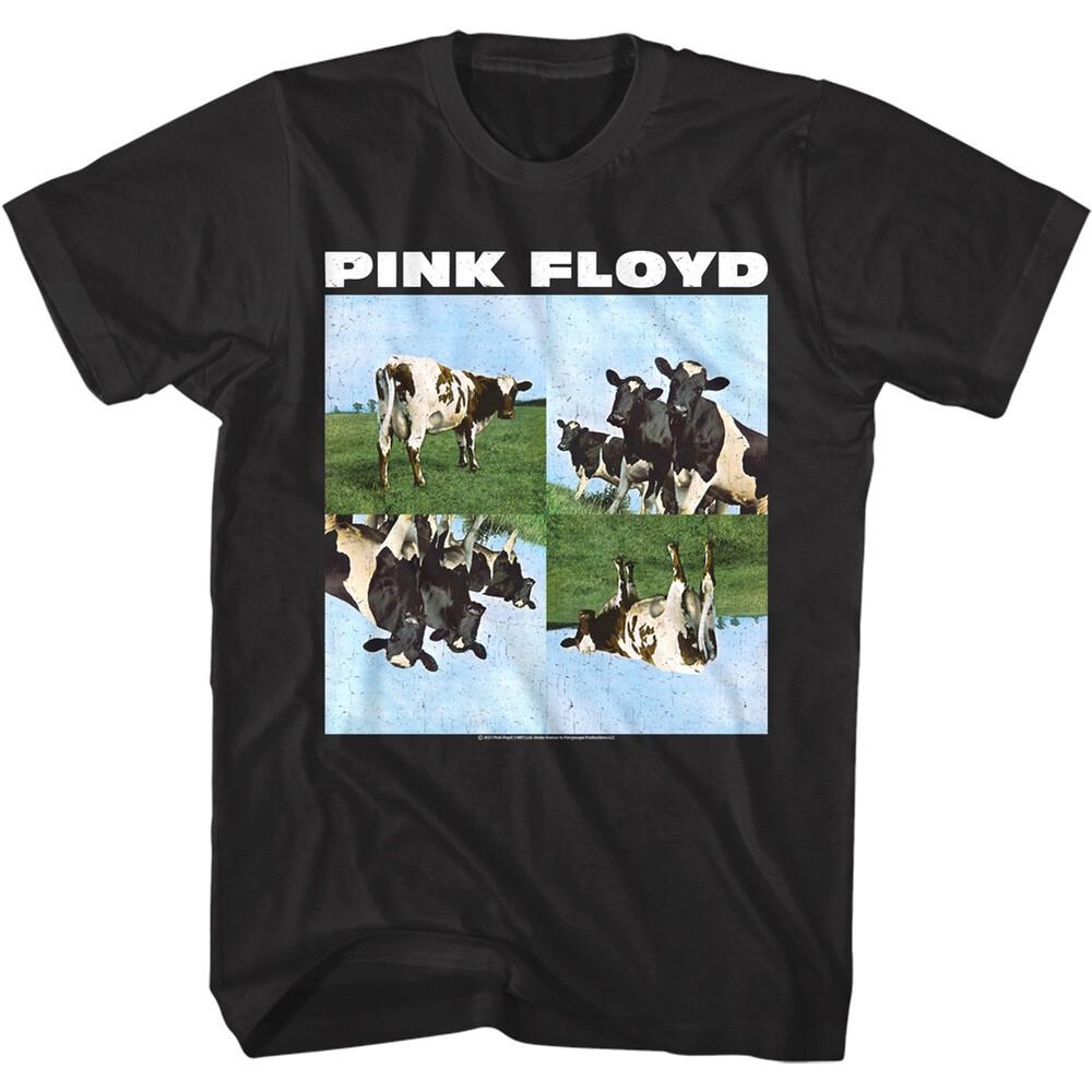 

Pink Floyd Atom Heart Mother Men s T Shirt Cows Album Cover Band Concert Tee 2XL