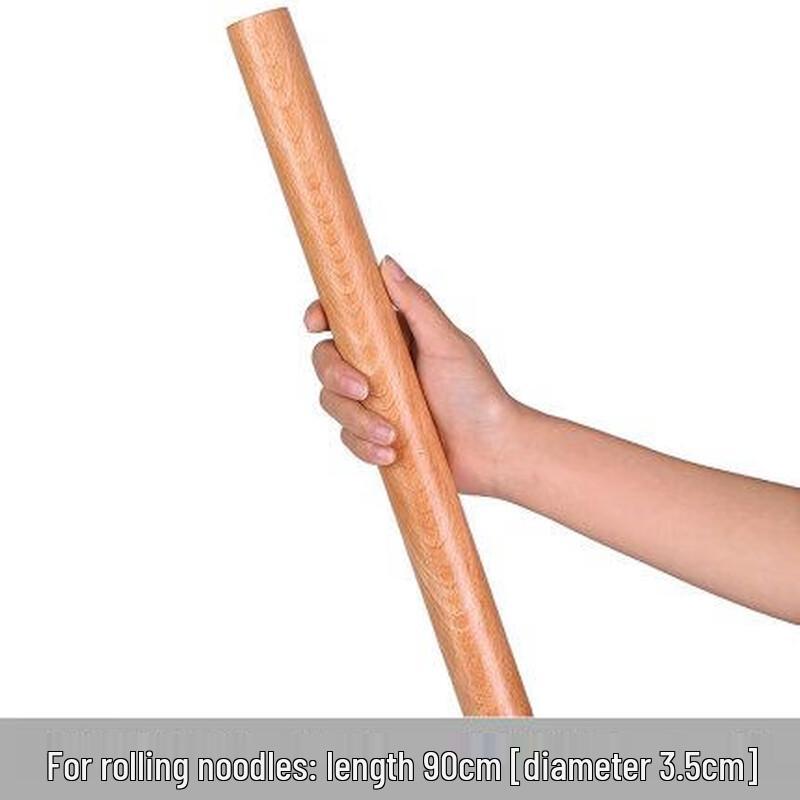 Beech Wood Rolling Pin & Glass Kneading Mat Set