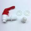 1 SET 12mm Rubinetto in Plastica per Bottiglia di Vino Fusto di Vino Serbatoio per Acqua Valvola Erogatore di Bevande TAS