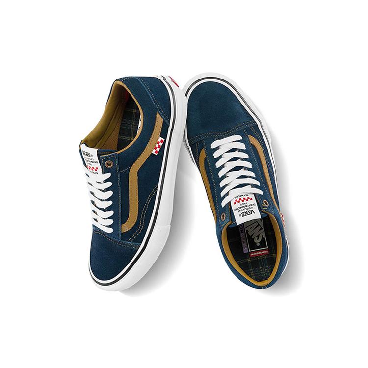 Old Skool Dane Reynolds X Old Skool Skate Vans 'Navy Golden Brown' VN0A5FCB9CV