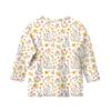 Print Tops For Youth Girls Round Neck 3/4 Sleeves T-Shirts Trendy Tops Outfit Tees