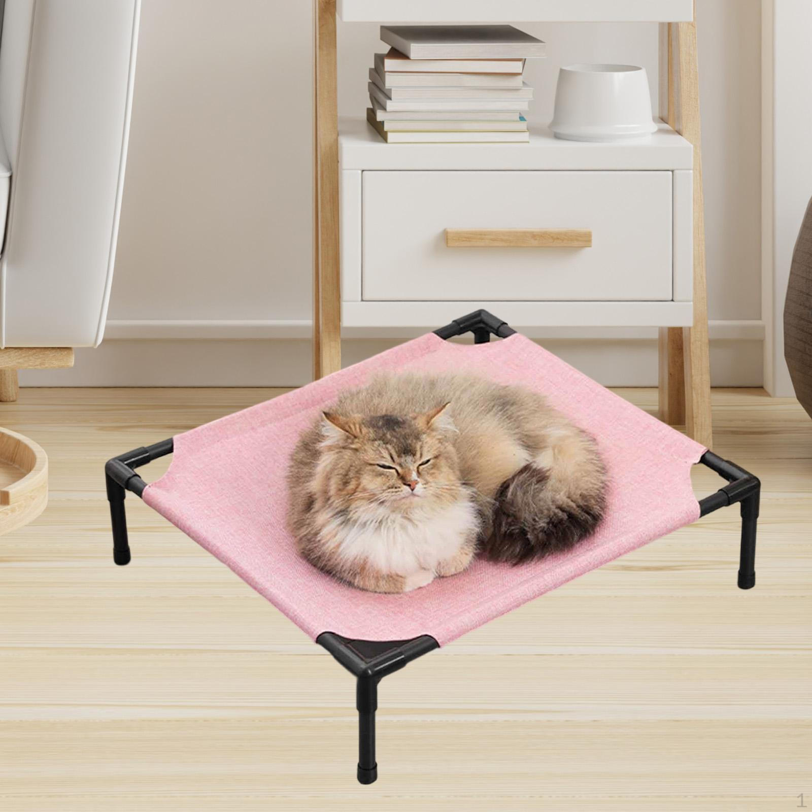 

Bed Multifunctional Gifts Comfortable Accessory Pet Supplies for Patio Home Balcony Lawn Indoor S розовый
