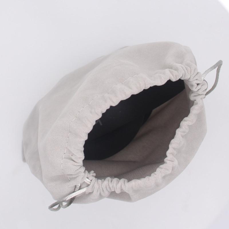 Earphones Pouch Soft and Comfortable Headphone Storage Bag Travel Carry Drawstring Headphones Pouch Multiple Uses
