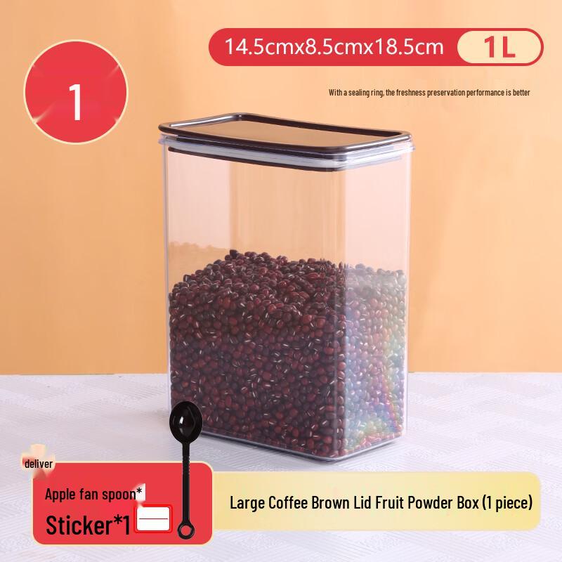 Ally Square Plastic Airtight Food Container