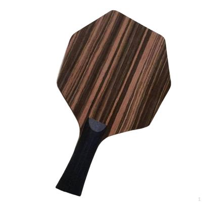 Lame de Tennis de Table 5 couches en bois, professionnelle, Unique, courbe offensive unisexe, Durable pour le jeu