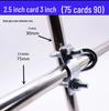 Greenhouse Pig Farm Double U-Bolt Cross Buckle Saddle Clamp for Iron/Steel Pipe Fixation