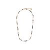 Collier - LUXENTER - Sury - Tourmaline multicolore - Finition or jaune 18 carats - Longueur 42+3 cm