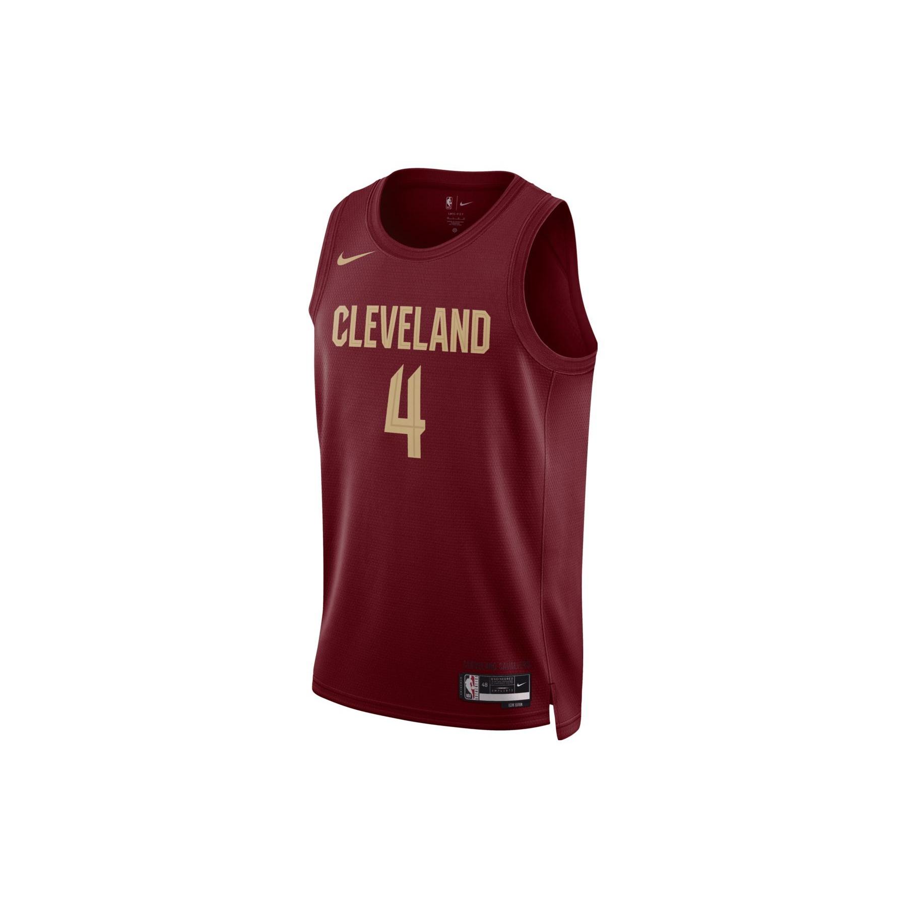 Nike Dri-FIT NBA Evan Mobley Cleveland Cavaliers Icon Edition Swingman Jersey Team Red Men s DN2001-680 L