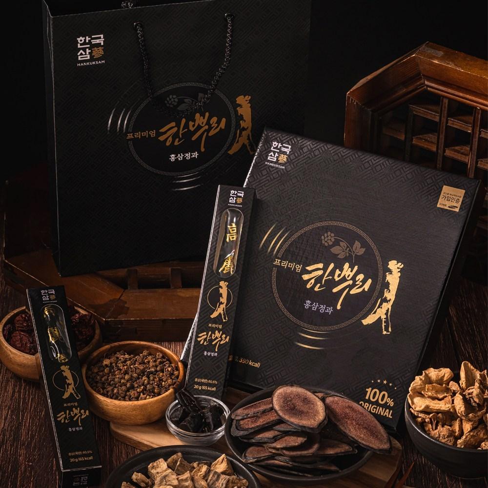 Korean Ginseng One Root Red Ginseng Jelly Red Ginseng Gift Set Gift for Parents Immunity 6 pcs 20g
