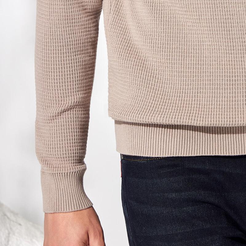 Antonio Men's 100% Cotton Crew Neck Pullover Knit Sweater