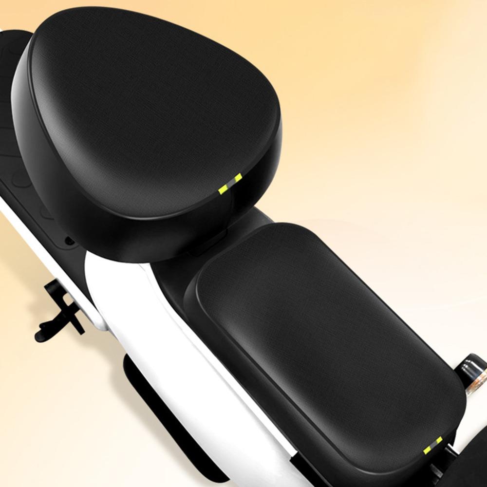 PU Electric Bicycle Seat Cover Cartoon Waterproof Motorcycle Cushion Cover Breathable Sun Protection Scooter Seat Protector