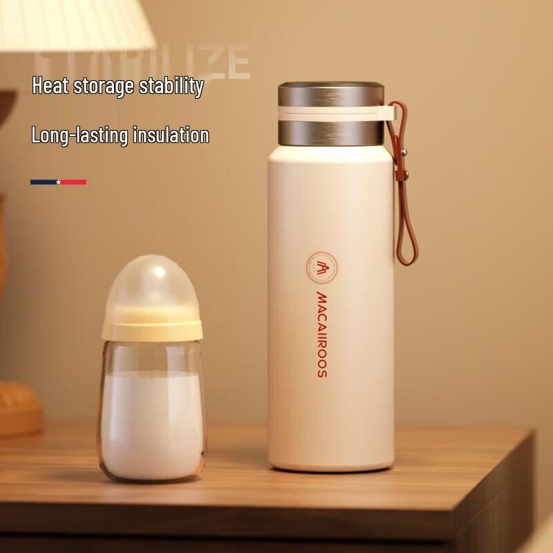 Macaiiroos 316 Stainless Steel Tea Infuser Thermal Mug