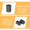 Aluminum 1/4inch Female To 3/8inch Female Thread Converters For DSLR Camera Microphones Stand Webcam