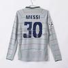 Retro Long Sleeve Soccer Jersey Vintage Football Shirt Men Women Adult Fan Wear Classic Player Style
