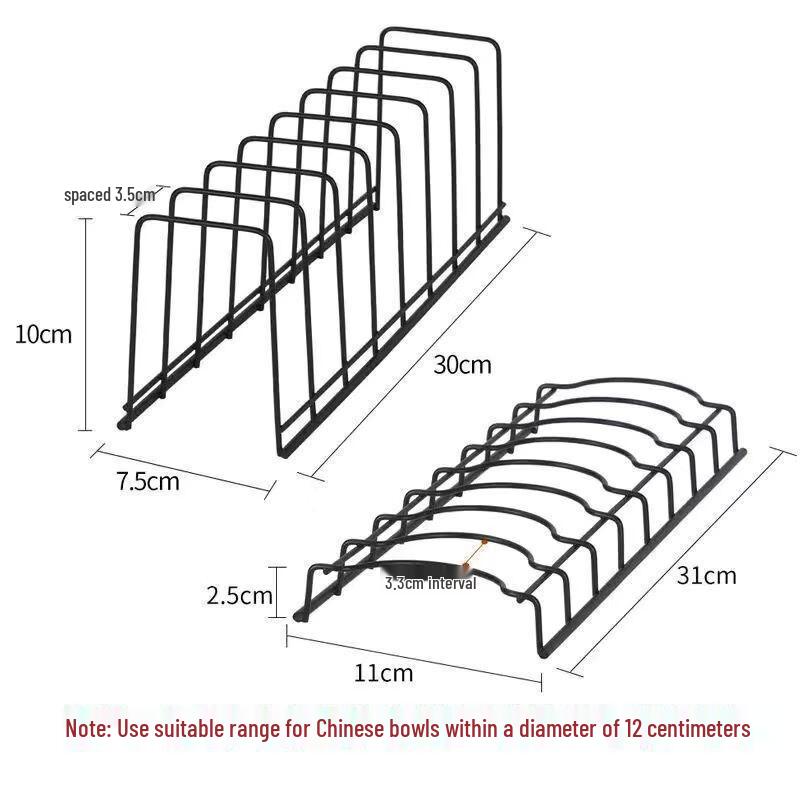 

You Shu Foldable Stainless Steel Dish Rack Set