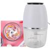 Electric Garlic Chopper 300ML Portable Food Processor Vegetable Mincer Blender for Nuts Chili Onion Minced Meat