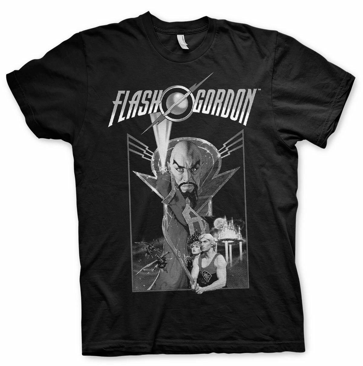 Официально лицензированная винтажная футболка Flash Gordon BIG & TALL 3XL, 4XL, 5XL M
