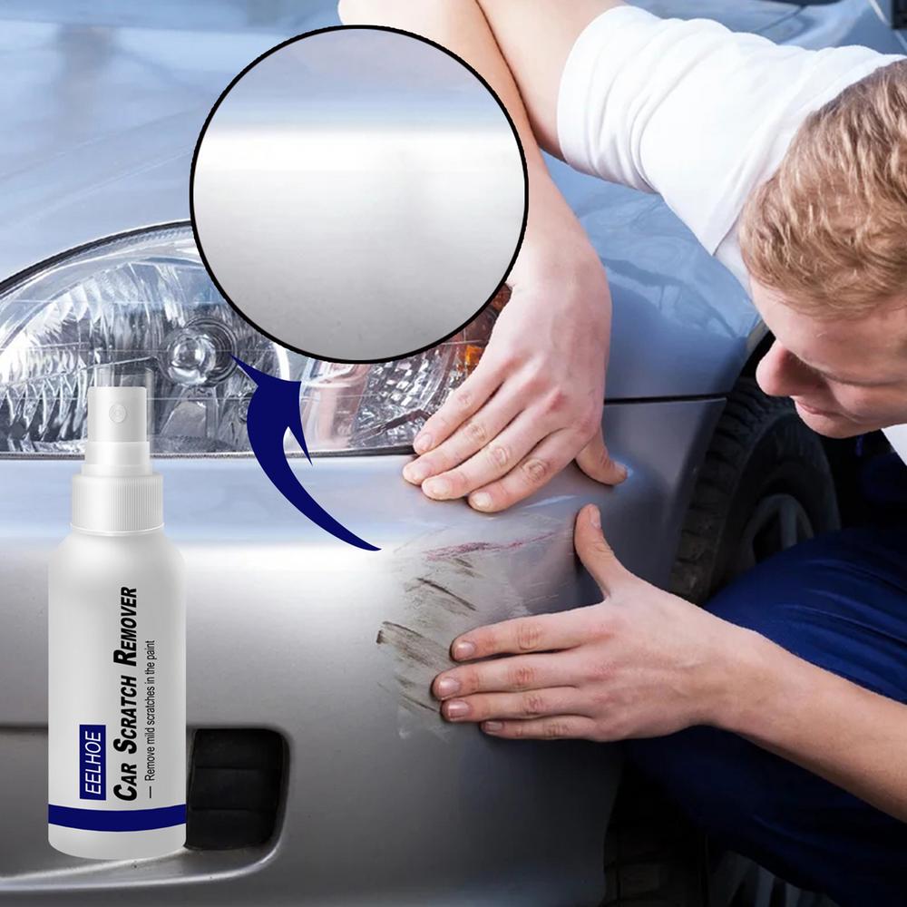 Car Scratch Remover Spray Widely Usable Self-Cleaning Repair Kit Agent Paint Care For Sharp Tool Scratch Asphalt Stubborn