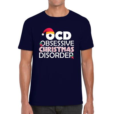 OCD Obsessive Christmas Disorder Mens T Shirt Womens Tops Tees Christmas Top