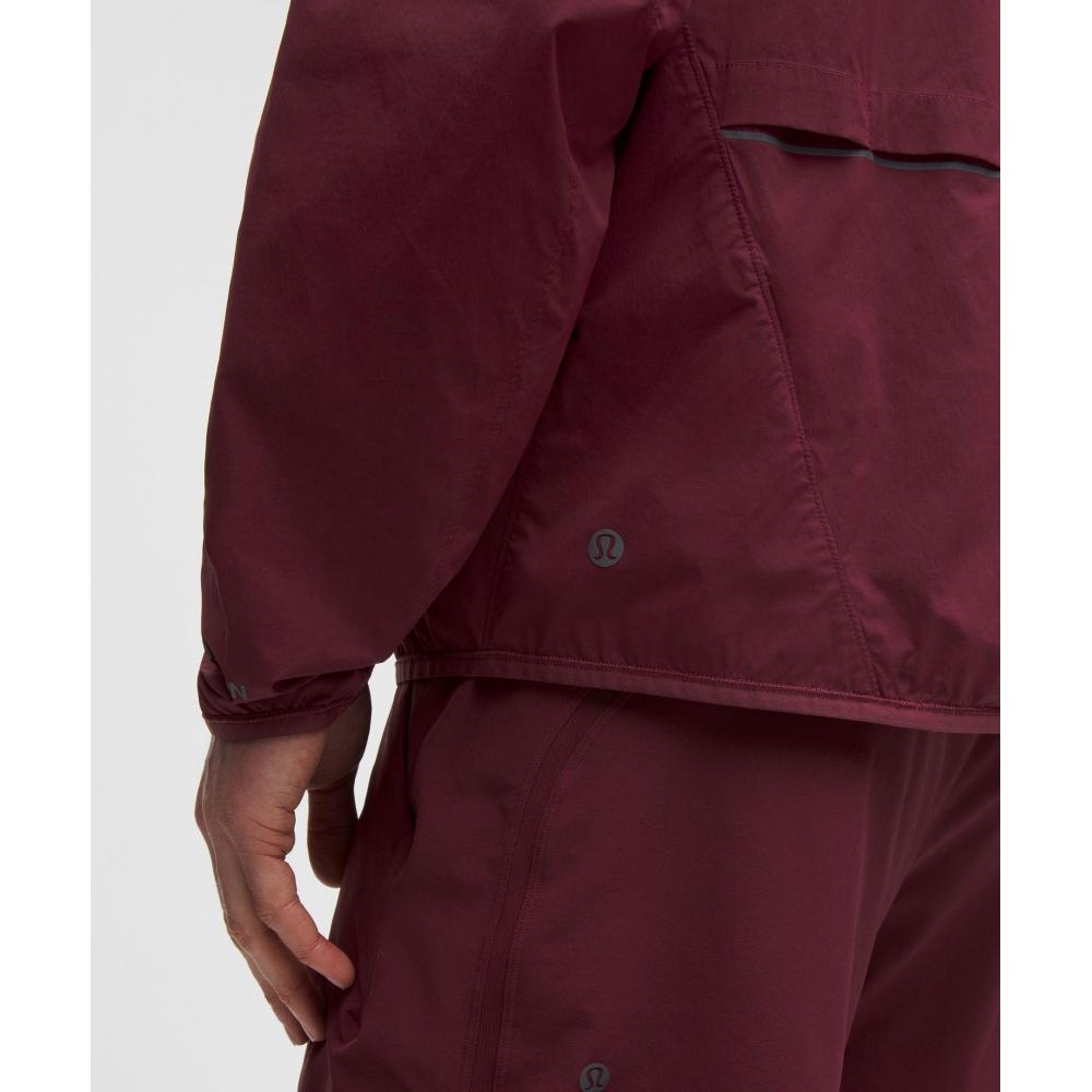 Lululemon Fast And Free Packable Jacket Burgundy Bay