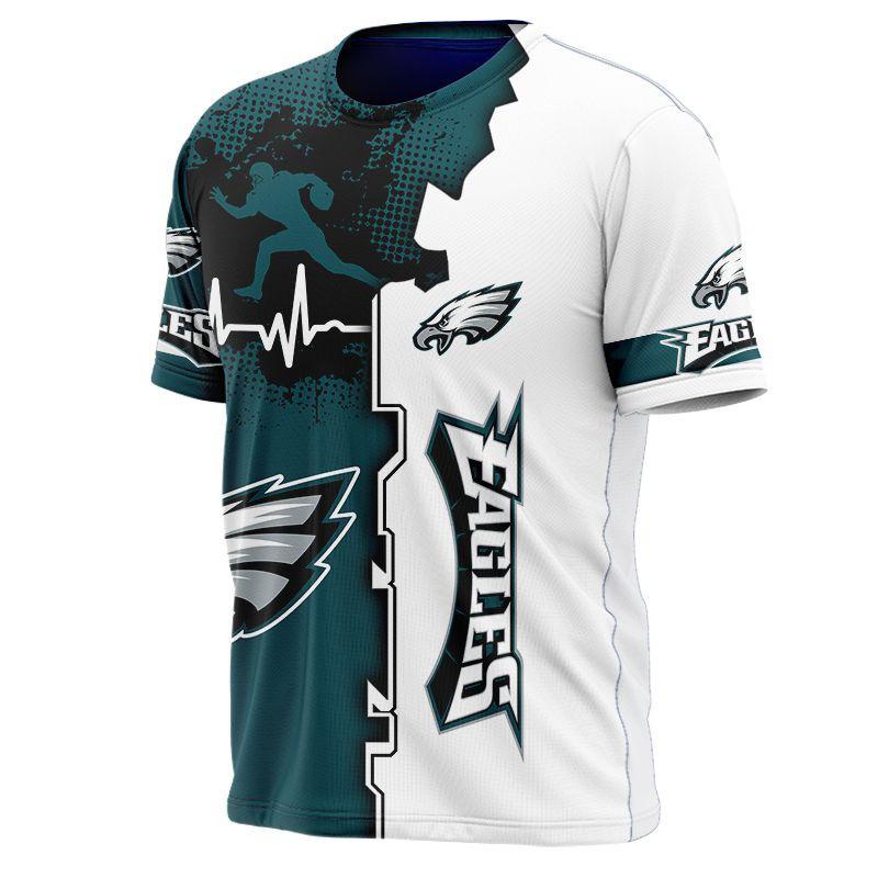 Summer Round Neck 3D Print Top Fashionable Casual Football Fan Sports Short Sleeved Men's T-shirts