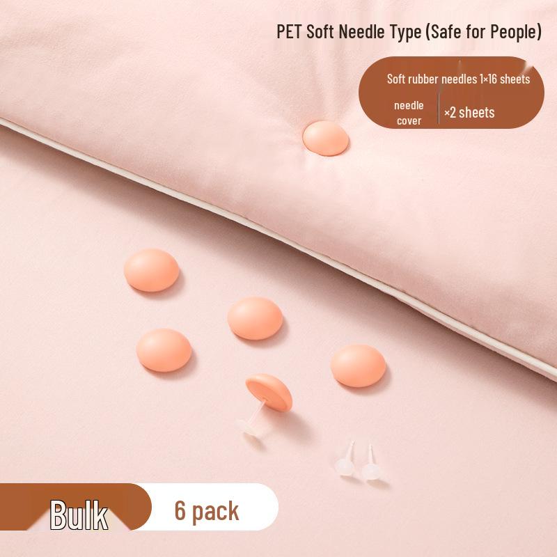 Snap Button Quilt Fastener - Soft, Invisible Bed Sheet Holder
