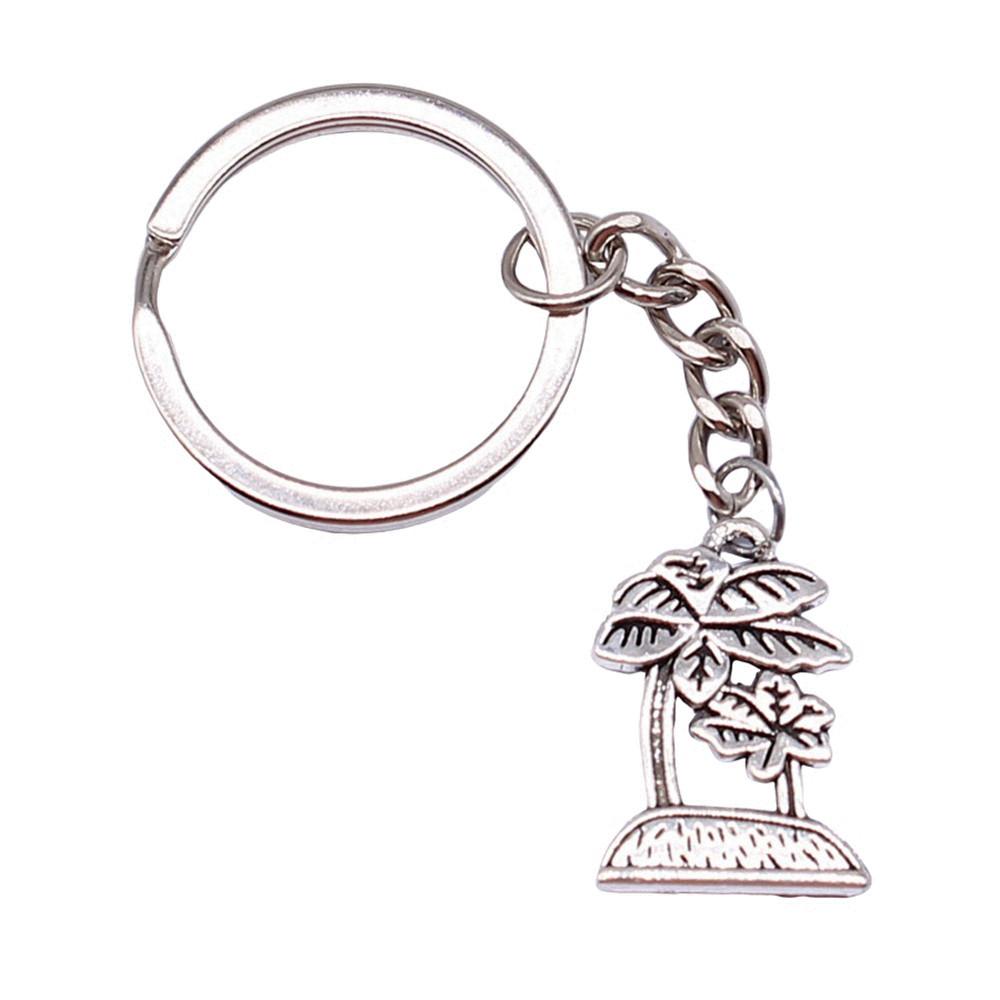 28mm Schlüsselanhänger Lebensbaum Kabbalah Hochzeitsschmuck Zubehör QY054