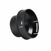 90mm to 75mm Diesel Heater Duct Adapter with Slotted Connector
