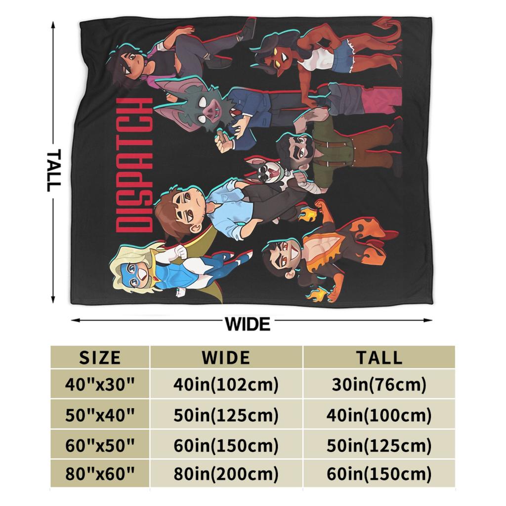 Dispatch Game Blanket  Warm Novelty Plush Bedding Throws For Girls Boys Bedroom Flannel Bedspread Bed Cover