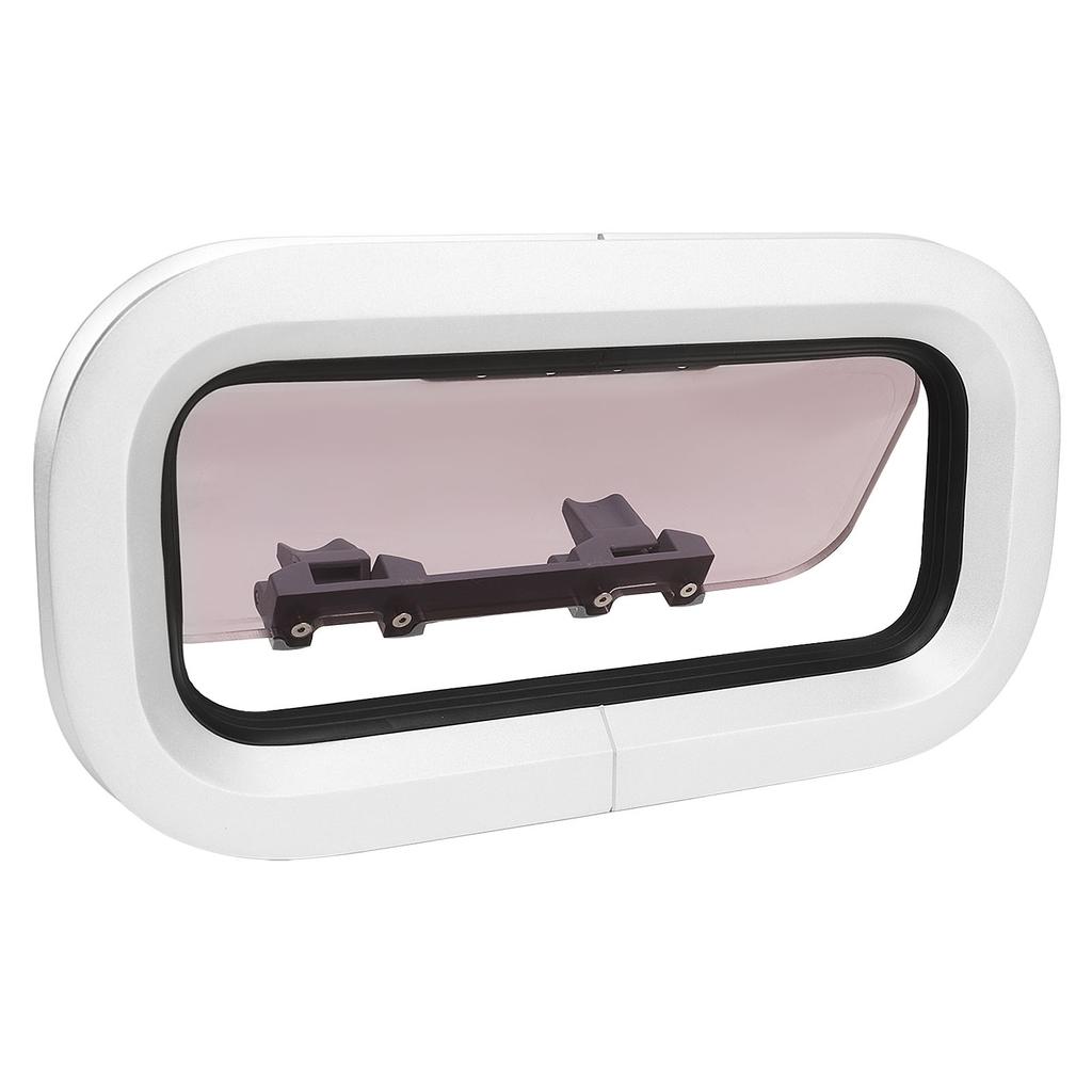 Boat Porthole Window Heavy Duty Aluminum Alloy UV Resistant Sealed Waterproof Square Inner Opening