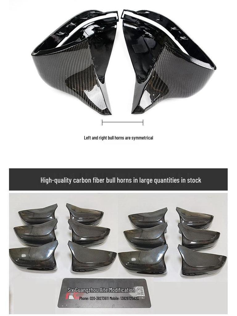 BMW 3 Series G20/G28 Carbon Fiber LHD Side Mirror Cover