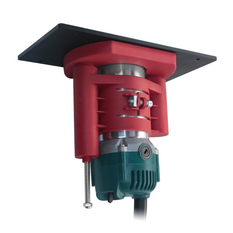 Woodworking Base Router Lift Kit for Secure Clamping No Shaking During Operation Improve Your Woodworking Experience