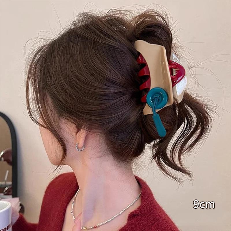 Charm girl Gift Hair Clip For Women Hair Accessories Hair accessories Shark Clip 1PC Fashion Hair Claw