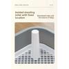 Grid Dog Toilet Anti‑Splashing Pet Potty Tray Small Medium Large Dogs
