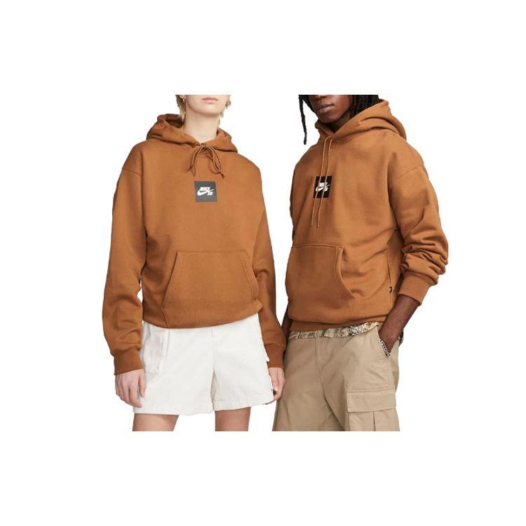 Nike Letter Logo Khaki Sweatshirt Unisex sweatshirt DV8839-270 L