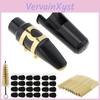 Saxophone 36pcs Mouthpiece Kit Alto With 1 Mouthpiece 10pcs 25 Reeds 24pcs Cushions Pads 1 Brush