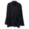 S'YTE 22 Years Black Wrinkles Processing Wrinkled Stand Color Over Cardigan UQ-T06-009 tops 3 blackUsed