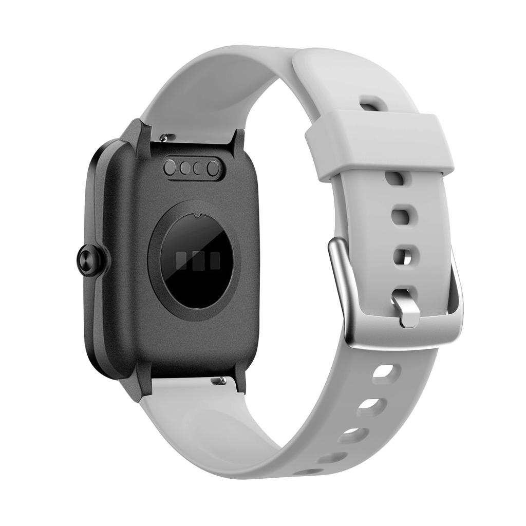 19mm Silicone Band for ID205L Watch Outdoor Lady Smart Accessories for Noise colorfit pulse Colorful Buckle for ID205U Sport Man