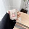 Applicable To Three-dimensional Pink Bow AirPods Pro 1/1 Generation Earphone Soft Protective Cover Apple 1/1 Generation Girl