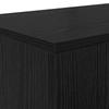Black Oak Console Table 101 x 30 x 74 cm