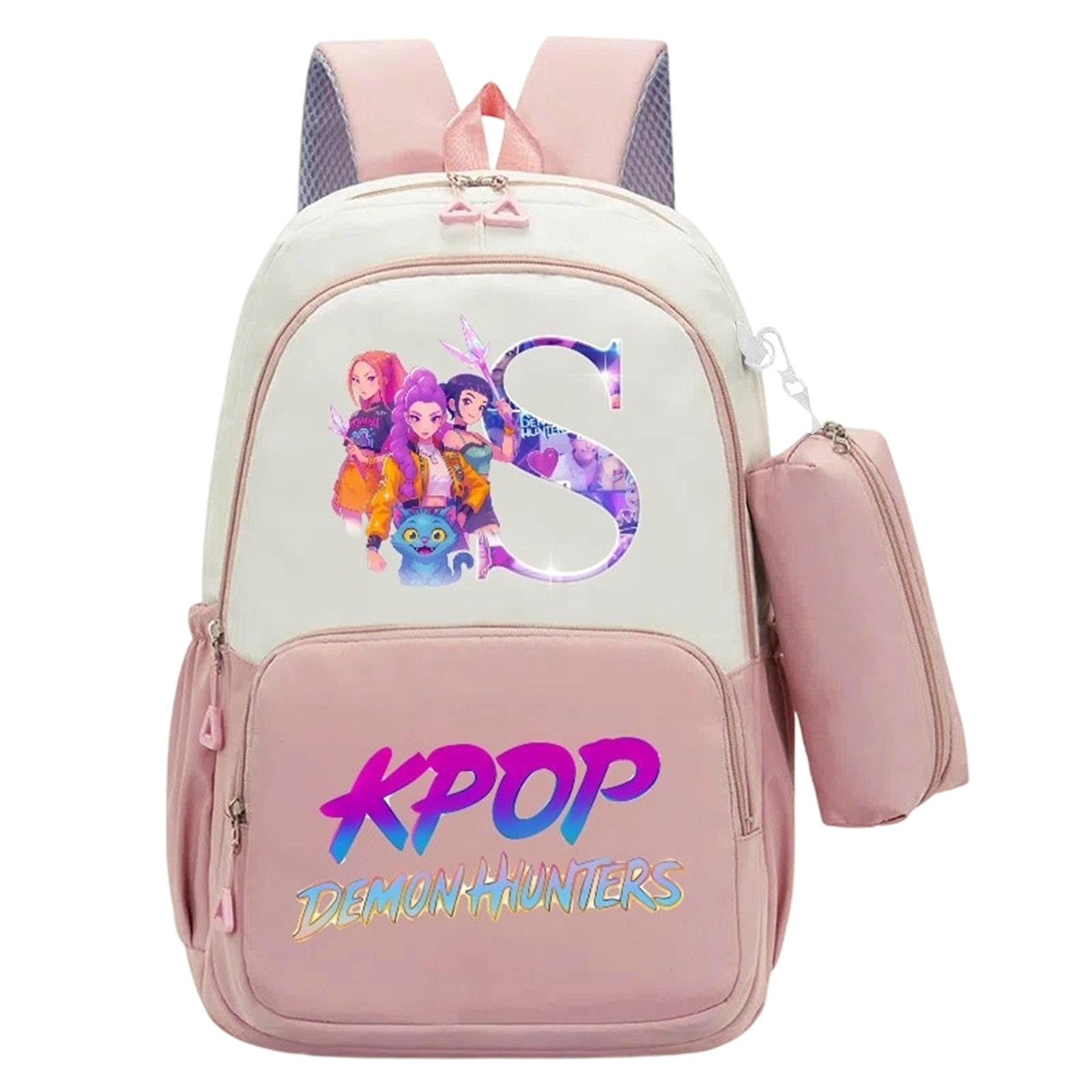 

Movie Peripheral Print Backpack, School Bag Student Campus Backpack With Pencil Case One Size