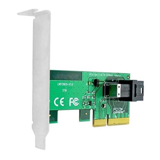 NFHK 4X to Kit NVME PCIe SSD Adapter for Motherboard SSDs 750 p3600 p3700 PCI-E U.2 SFF-8639 M.2 SFF-8643