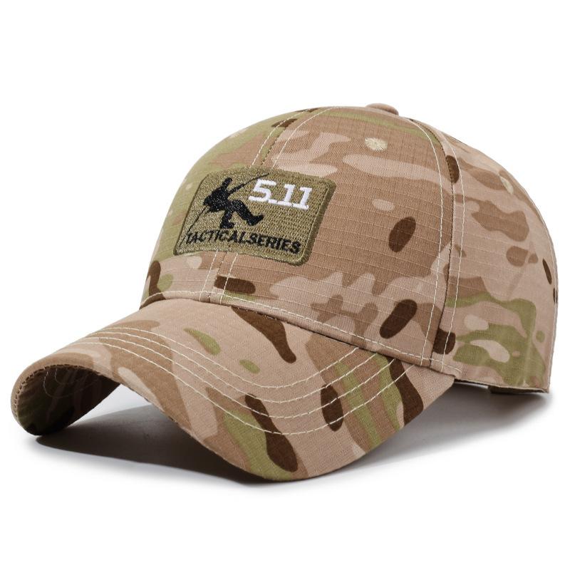 Camouflage Hat Casual Hat Baseball Cap Men'S Travel Cap Outdoor Mountaineering Fashion Trend Sports Shade Sun Hat Men