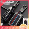 Styling Mouldings Zinc Alloy Car Key Case Cover for KIA Ceed 2023 CD Forte 2018 2019 2021 Cerato 2019 K3 Gt Seltos Sportage 202